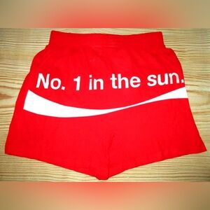 MENS COCA COLA RED BOXER SHORTS SIZE M (32/34) Sleepwear